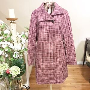 Beautiful Tweed Boucle Dress Coat